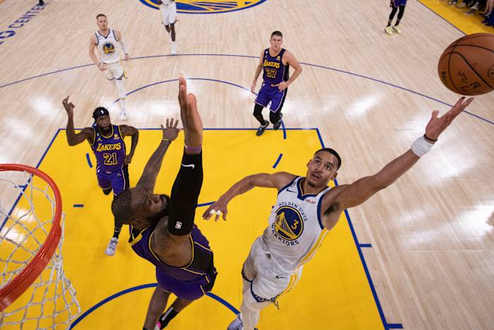 jordan poole lebron james patrick beverley 10-22